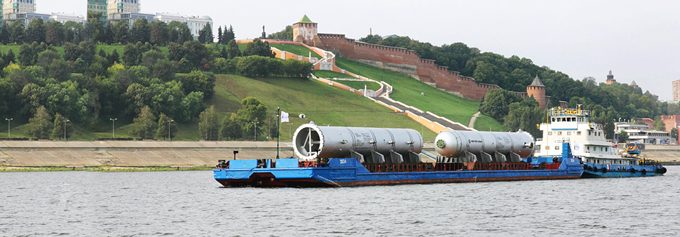 Доставка крупногабаритного оборудования для Туапсинского НПЗ